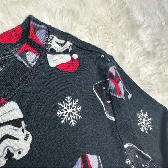 GAP Star Wars Pajamas Black, Red, and White Size 6 - Picture 14 of 16